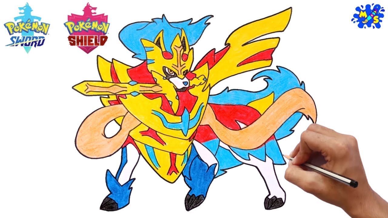 Zacian and Zamazenta Recolour : r/pokemon