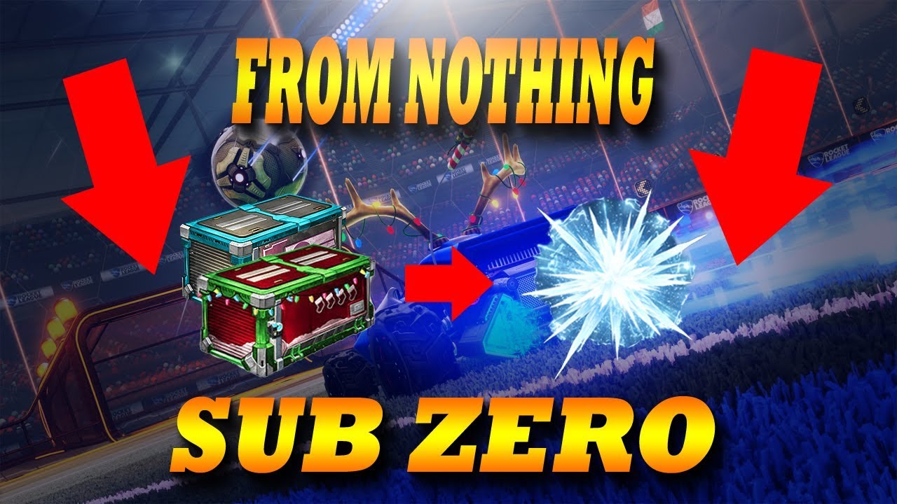 Rocket league From nothing to subzero in 1 day?! YouTube
