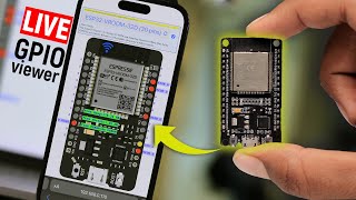 A Powerful Library to know Live GPIO state of ESP32 🔥🔥| ESP32 GPIO Viewer | ESP32 Projects