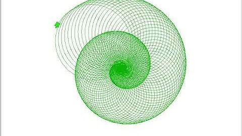 drawing circles using recursive process : Python turtle graphics (part13)
