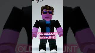 My Two Roblox Accounts