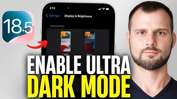 How to Get TRUE Ultra Dark Mode on iPhone with iOS 18.5 🔋🌙