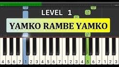 not piano yamko rambe yamko - tutorial level 1 - lagu daerah nusantara - tradisional -  irian jaya  - Durasi: 2:04. 