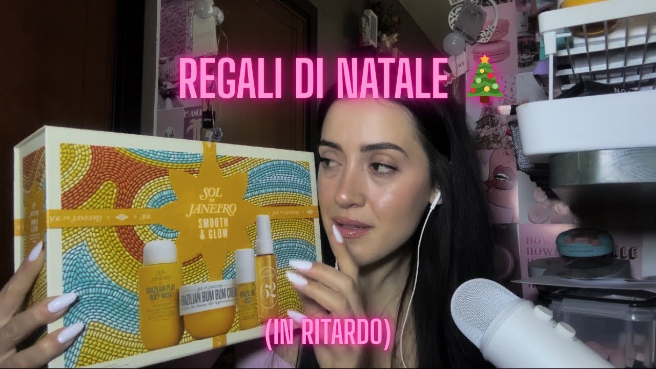 ASMR ITA - COSA HO RICEVUTO PER NATALE? 🎄🎀