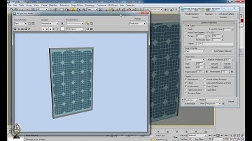 Solar panel (system) make in 3D max part 3