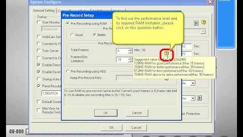 GeoVision Main System   Monitor Options
