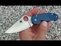 Spyderco para3 lw cpm spy27