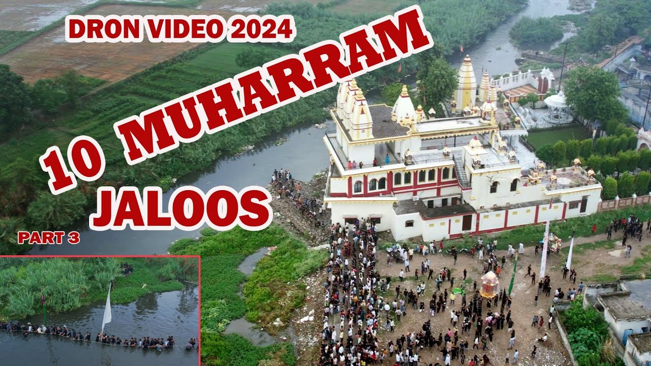 Part 3 | 10 Muharram Juloos Muzaffarnagar| Aye Bhai Hussain | Karbala Juloos 2024 | Zafar Ali Arfi