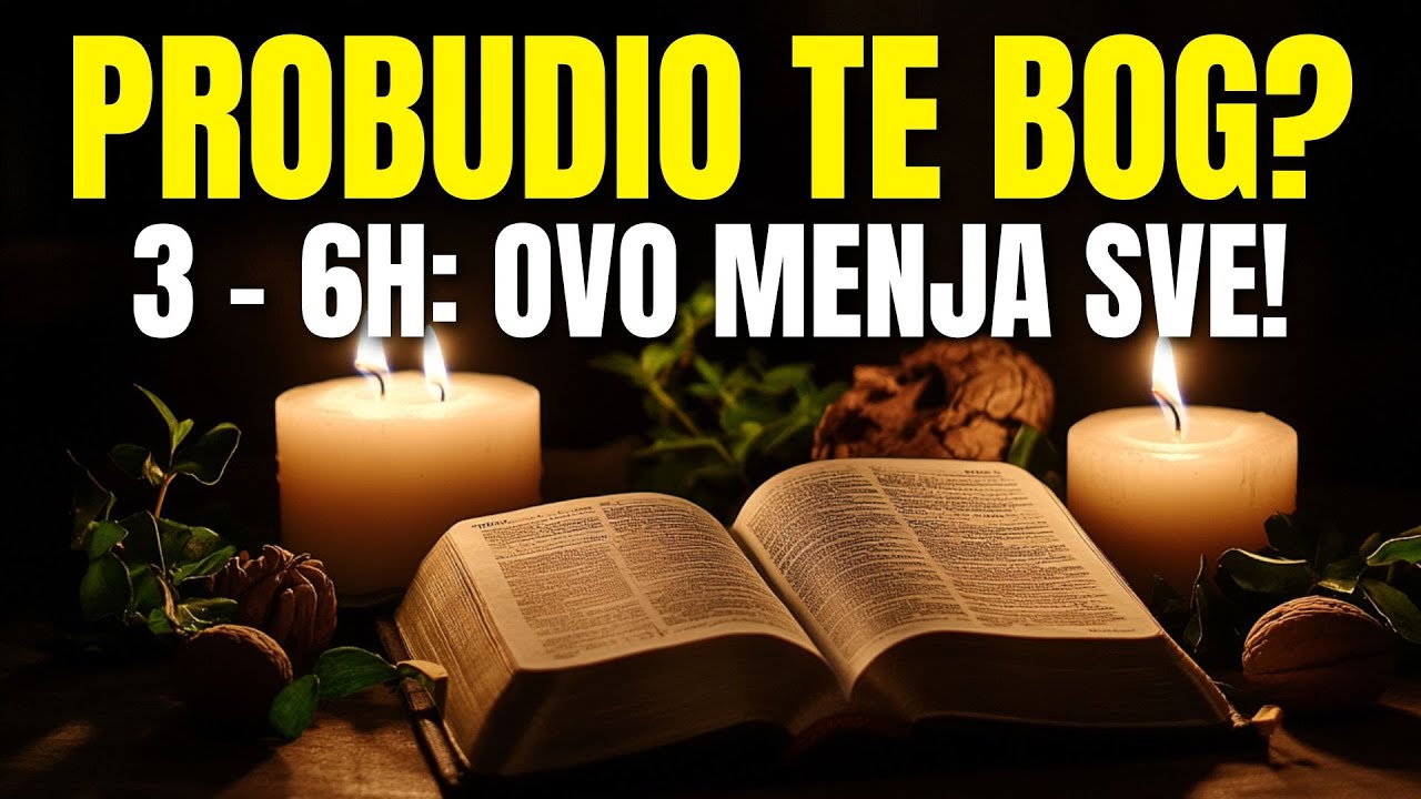 Između 3 i 6 časova? Ova molitva može potpuno preobraziti tvoj život!