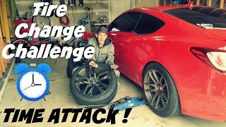 Genesis Coupe- Winter Tire Install