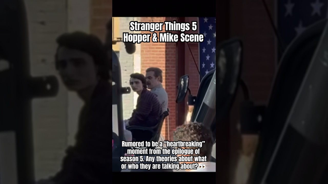 Stranger Things 5 - Mike & Hopper Scene Leaked 