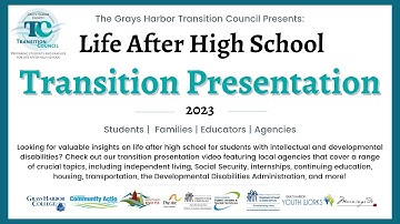 Life After High School Transition Presentation Video 2023