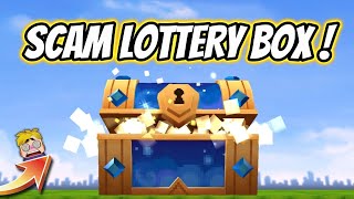 Exposing "LOTTERY BOX SCAMMERS" in Skyblock! This is how they scam...