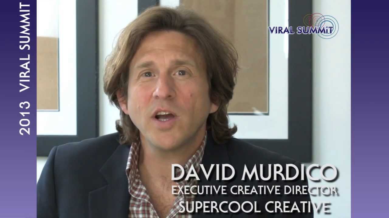 David Murdico on Creative Viral Strategy at the Viral Marketing Summit June 6-7, 2013 in L.A.
