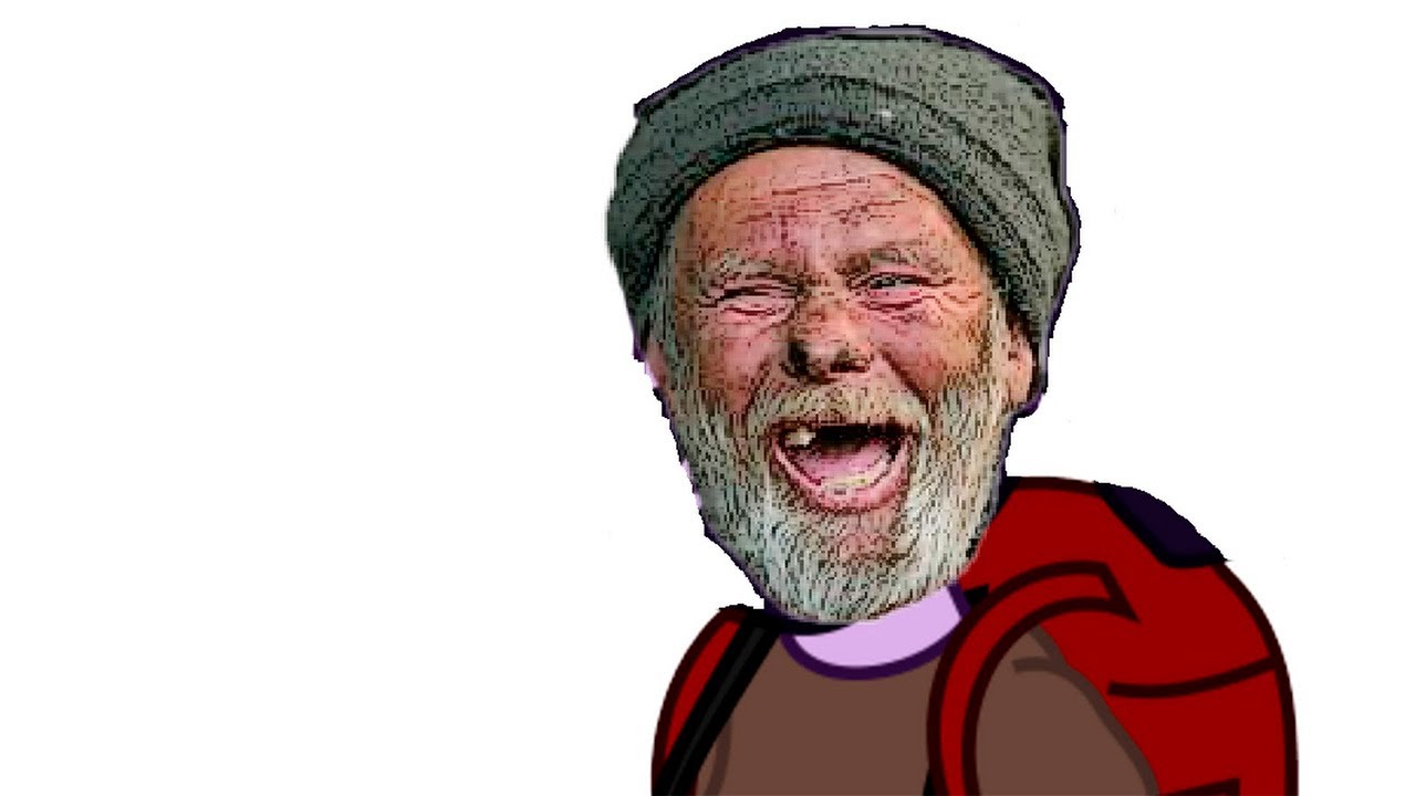 Картинка бомжа пнг