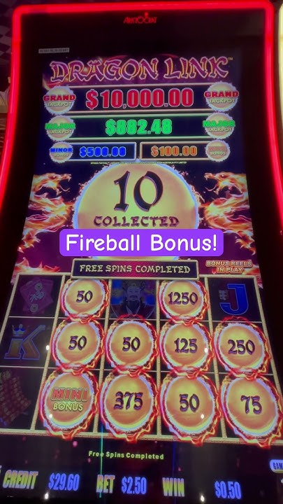 Fireball Bonus On Spring Festival Slot Machine! #slot #casino #bonus# ...