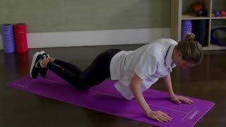 Knee Pushups for Upper Body Strength and Good Posture