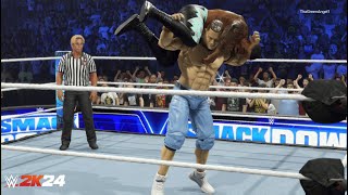 WWE 2K24 - "Elite" John Cena vs. Montez Ford