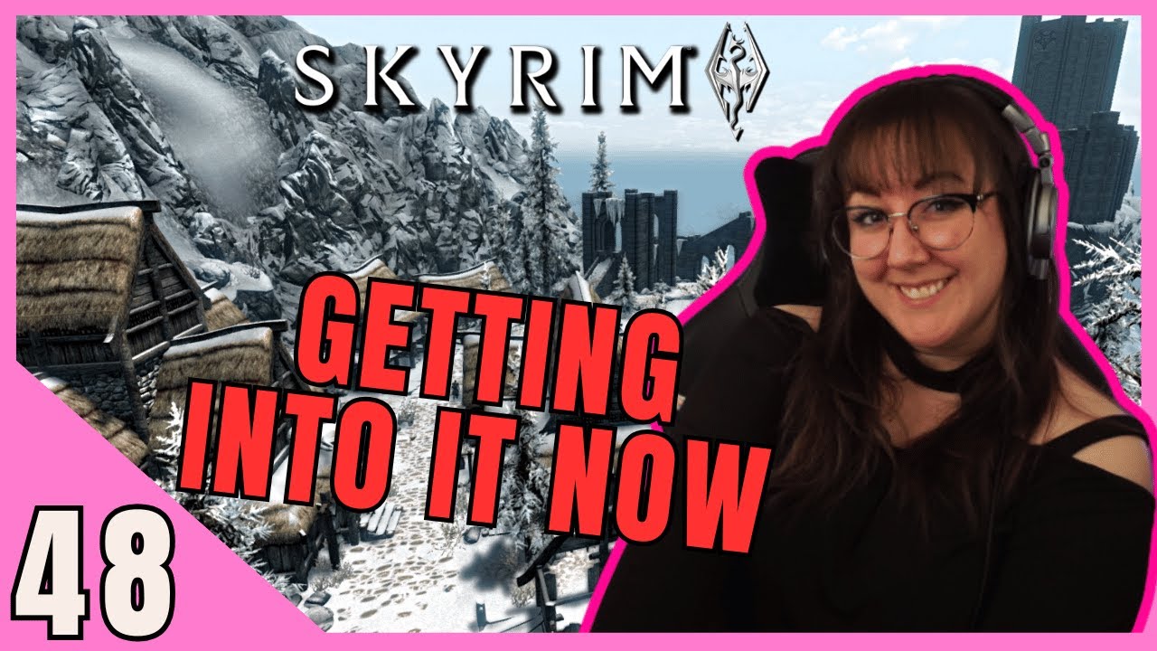 Skyrim BLIND First Time Playthrough 🔥🐲 | PART 48 | Winterhold 🧊🗼 - YouTube