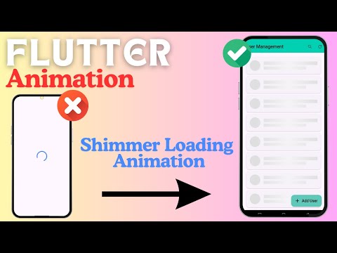 Flutter Shimmer Loading Animation | Flutter Card Loading Animation | Flutter Animation part# 16