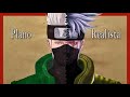 🔥Coloreado plano VS Semi Realista🔥 Kakashi Hatake ( Dibujos de Naruto ) Esteban Arts