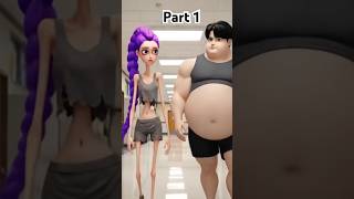 Skinny Rumi and Fat Jinu go to the gym to build muscle #shorts #rumi #jinu #kpopdemonhunter Net Worth