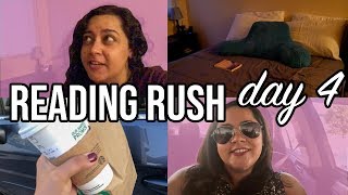The Reading Rush Day 4 vlog + challenge