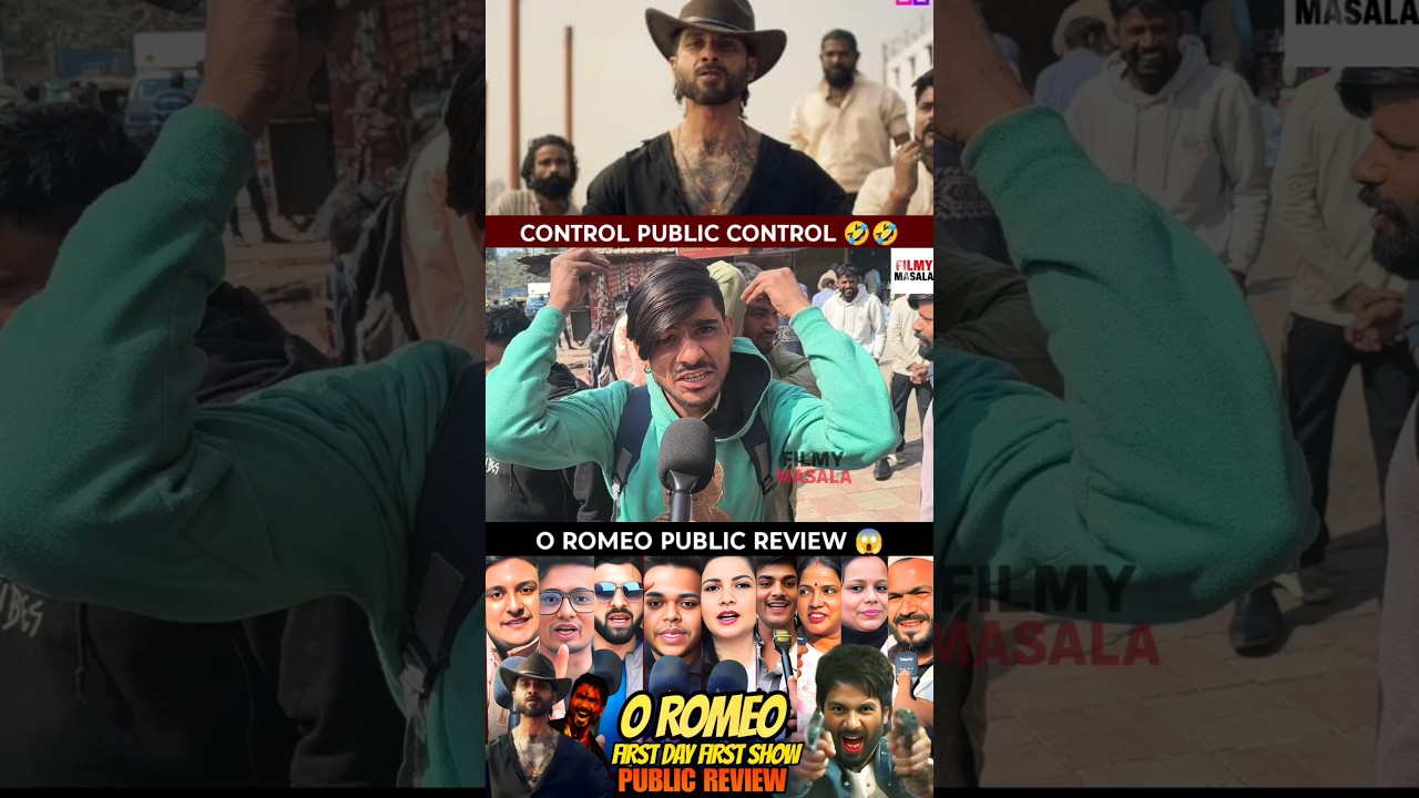 O romeo public review & reaction | first day first show | Shahid Kapoor | o romeo review  