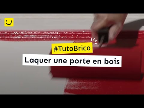 TUTO Laquer une porte en bois - Ooreka.fr