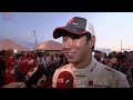 Kamui Kobayashi celebrates after reaching podium at his home Grand Prix