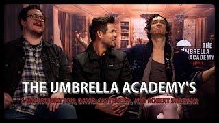 The Umbrella Academy's Cameron Britton, David Casteneda, and Robert Sheehan - INTERVIEW