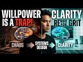 Why Willpower is a Biological Trap (And What to Do Instead)