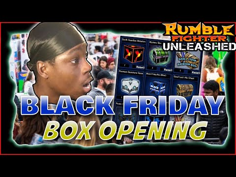 I SPENT $500?? BIG BOX OPENING | RUMBLE FIGHTER LIVE