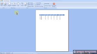 View Gridlines Option in MS Word Table in Hindi