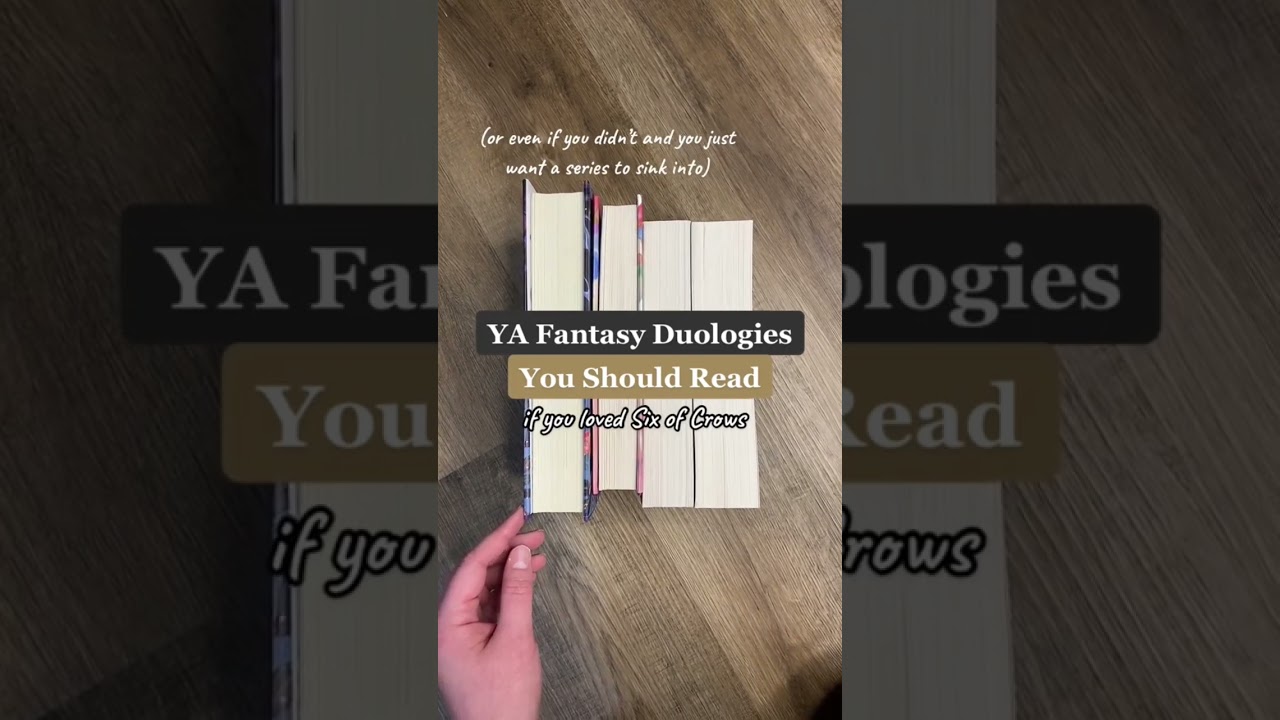 📚YA fantasy duologies to read if you loved Six of Crows