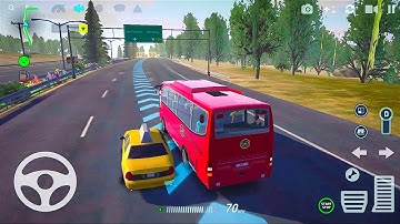 Bus Simulator Max | Passengers Pick Drop Android Gameplay