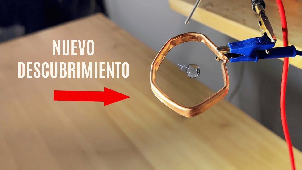 El experimento del agua que no salpica te sorprenderá