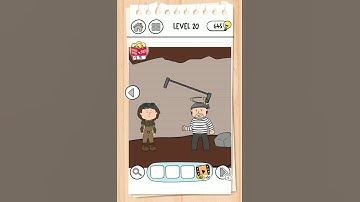 brain test 3 level 20 i must find a way to stop him.