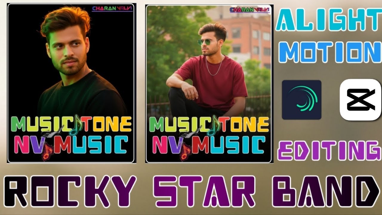 Rocky Star band new tone timli song beat mark XML file alight motion capcut trending tone new music 