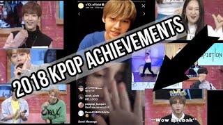My 2018 Kpop Achievements | Idols watching my dance covers/ig live with idol/kpop choreographers