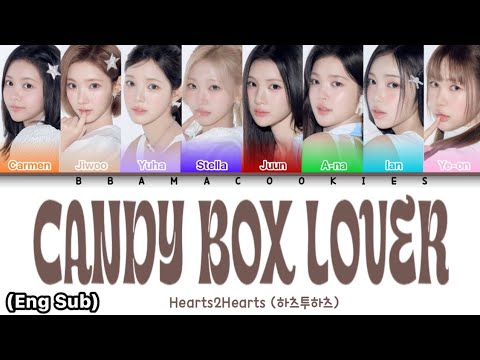 HEARTS2HEARTS (하츠투하츠) - 'CANDY BOX LOVER' Lyrics (仮死) || Color Coded Lyrics (Kan/Rom/Eng)