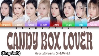 HEARTS2HEARTS (하츠투하츠) - 'CANDY BOX LOVER' Lyrics (仮死) || Color Coded Lyrics (Kan/Rom/Eng)