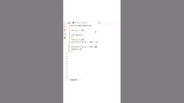 #14 Learn C programming : scope of variables #linux #gcc  #vieditor