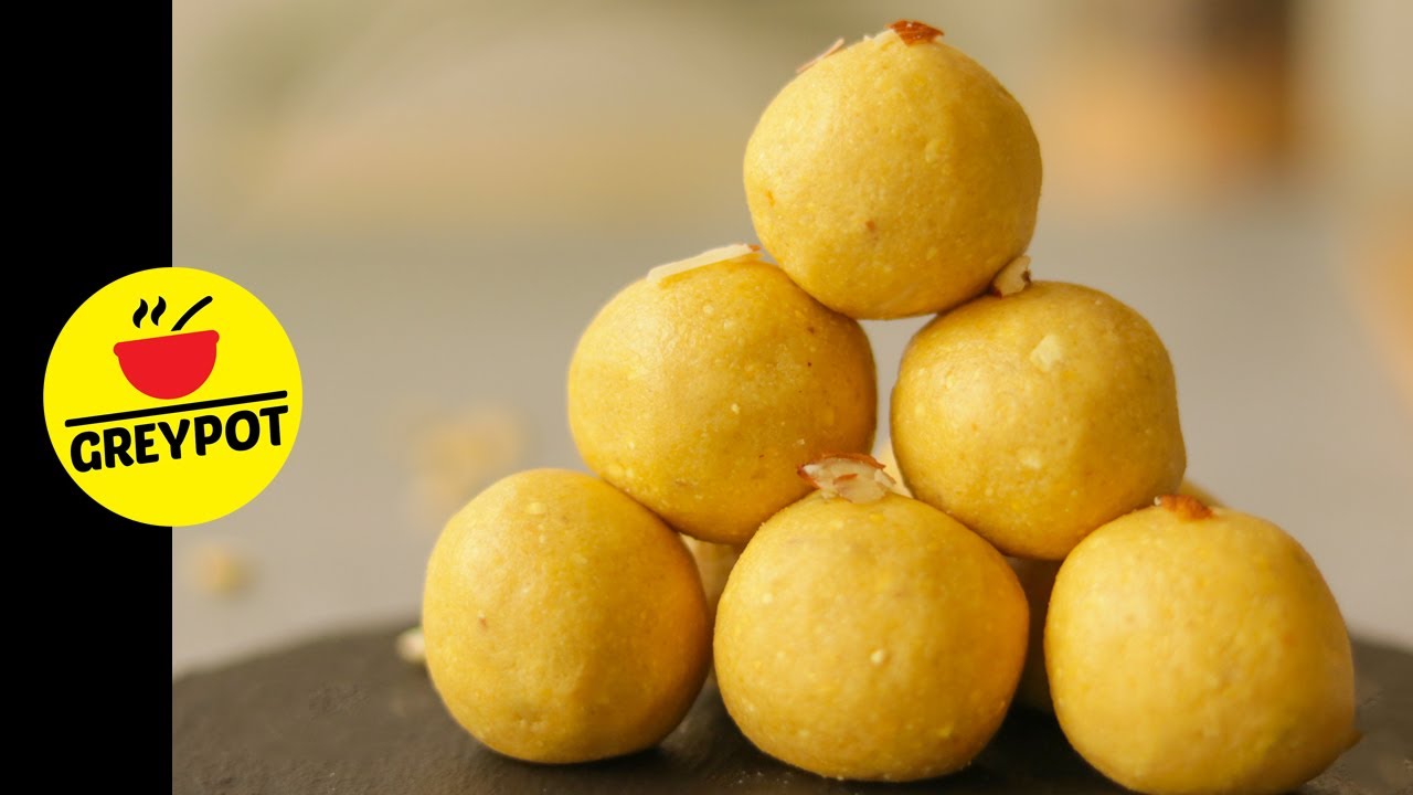 No Cook Besan Ladoo 3 Ingredient Simple Ladoo Festival recipe YouTube