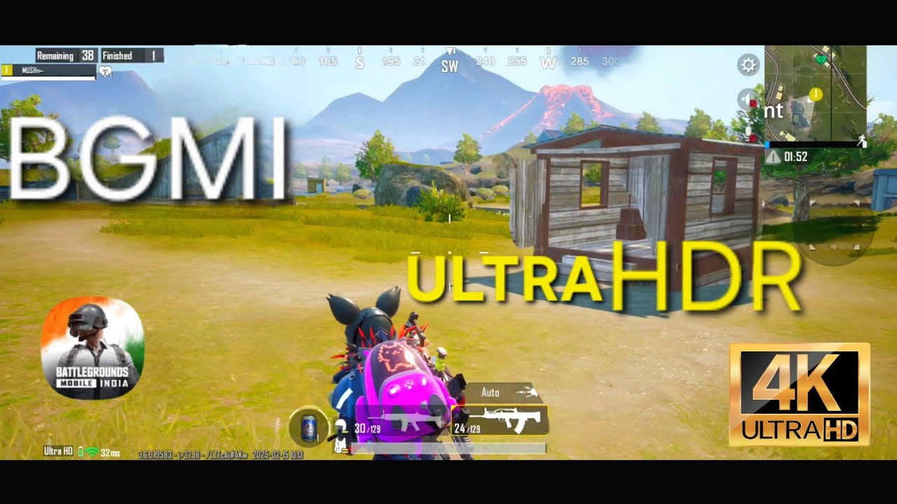 PUBG (BGMI) ultra HDR Graphics Gameplay - YouTube