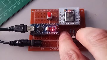 ESP8266-07/12E Programmer With Arduino Nano
