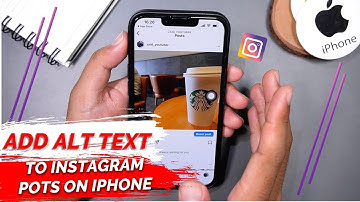 How to Add alt text to Instagram Posts on iPhone