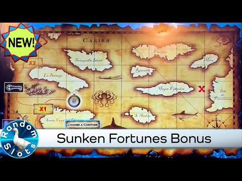 New⭐️Sunken Fortunes Slot Machine Bonus