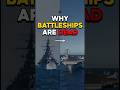 Why Battleships Are Dead... #youtubeshorts #modernwarfare #warships  #ww2 #aircraftcarrier #navy