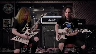 Download Lagu ⚡ Kirk Hammett \u0026 Dave Mustaine: Ride the Lightning Solo Duel 🎸 MP3